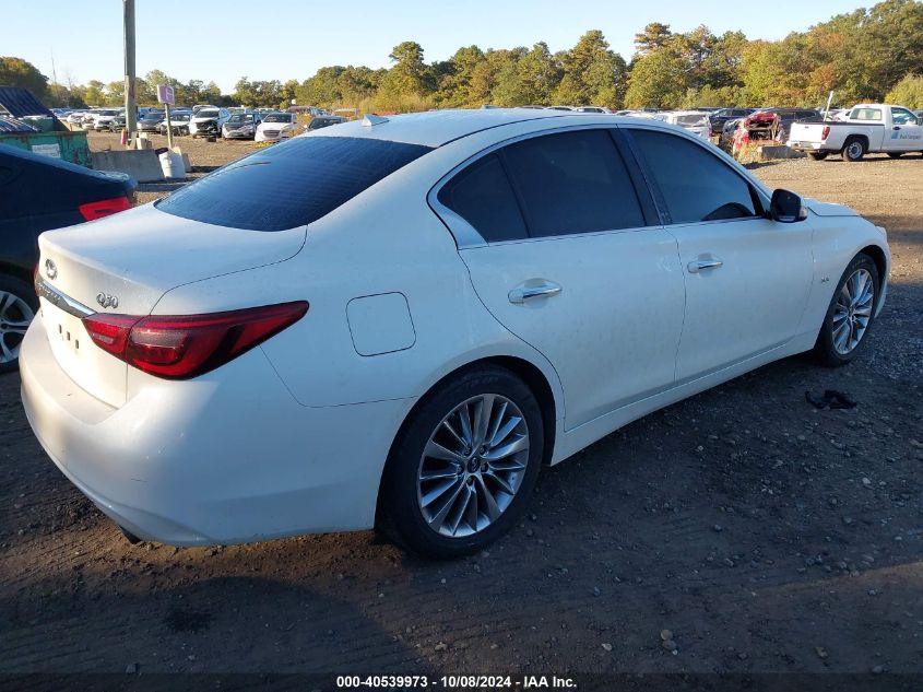 2018 Infiniti Q50 3.0T Luxe VIN: JN1EV7AR9JM443046 Lot: 40539973