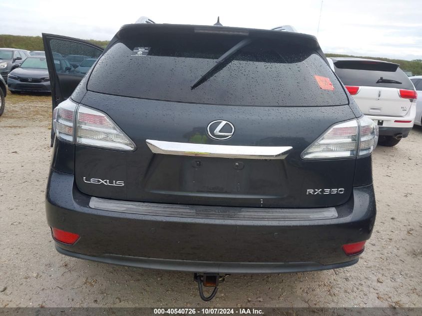 2010 Lexus Rx 350 VIN: 2T2ZK1BA3AC032117 Lot: 40540726