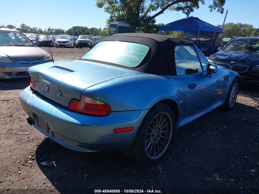 2002 BMW Z3 3.0I VIN: 4USCN53402LJ60577 Lot: 40540888