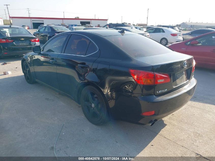 2007 Lexus Is 350 VIN: JTHBE262472011207 Lot: 40542578