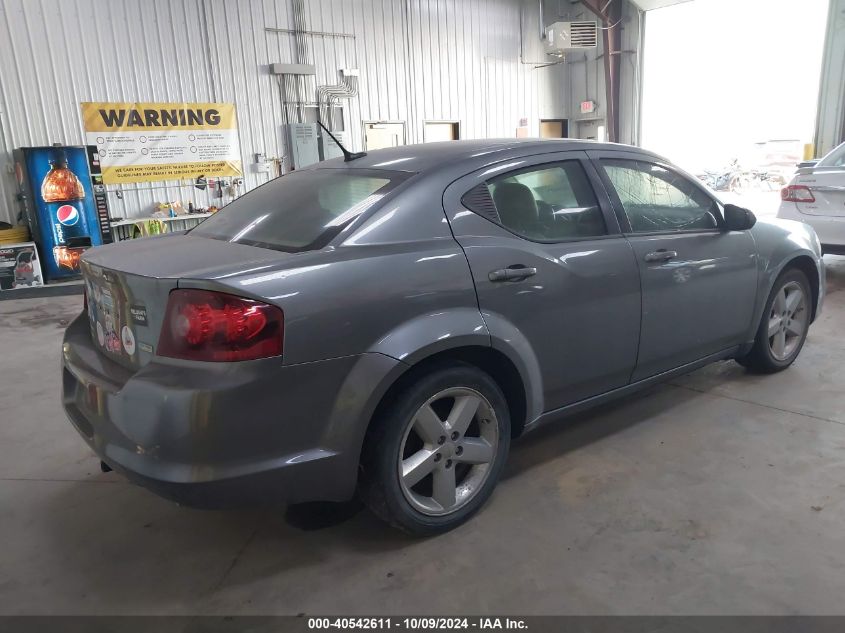 2011 Dodge Avenger Lux VIN: 1B3BD2FGXBN591541 Lot: 40542611