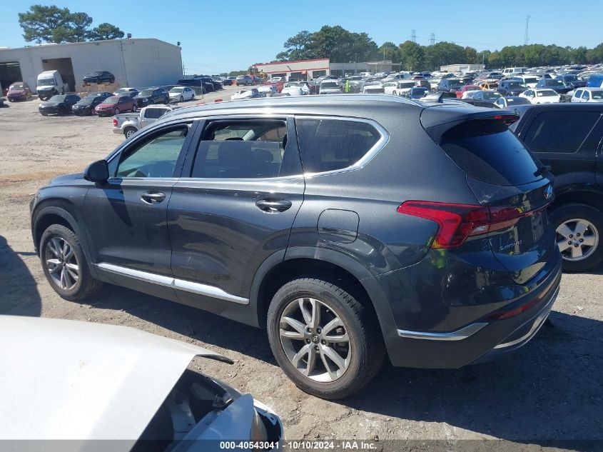 2021 Hyundai Santa Fe Sel VIN: 5NMS24AJXMH327416 Lot: 40543041