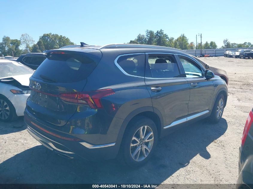 2021 Hyundai Santa Fe Sel VIN: 5NMS24AJXMH327416 Lot: 40543041