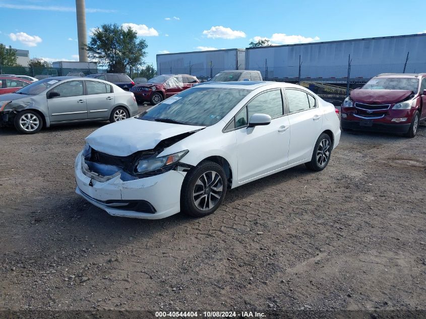 2014 Honda Civic Ex VIN: 19XFB2F89EE245438 Lot: 40544404