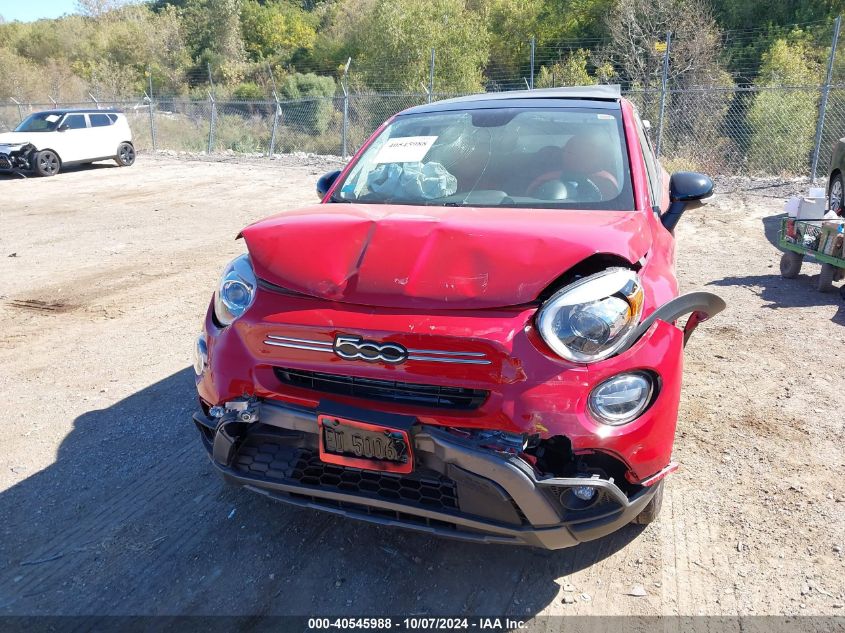 2022 Fiat 500X Trekking Awd VIN: ZFBNF3B17NP974555 Lot: 40545988