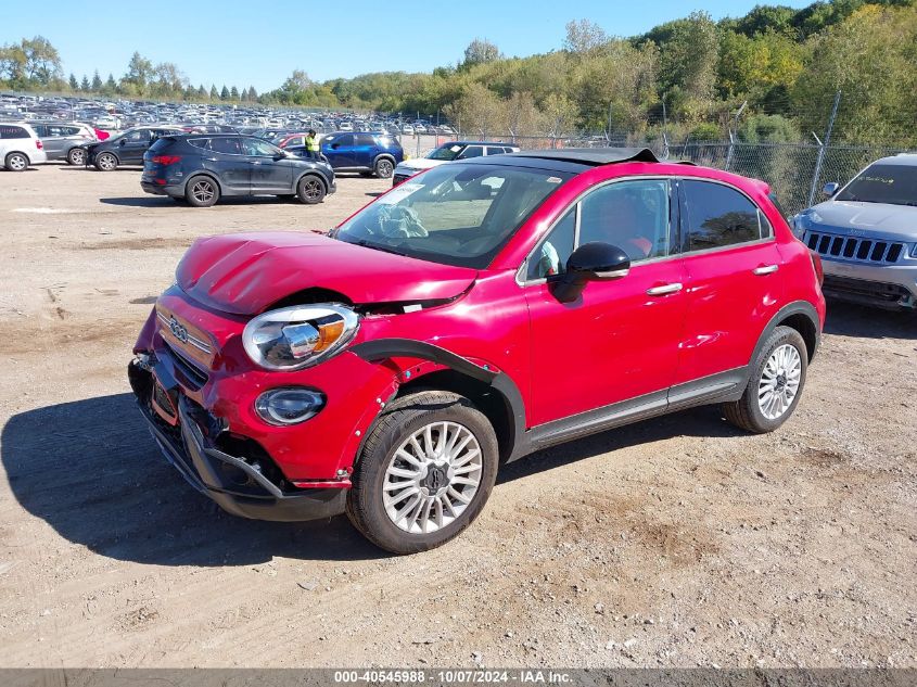 2022 Fiat 500X Trekking Awd VIN: ZFBNF3B17NP974555 Lot: 40545988