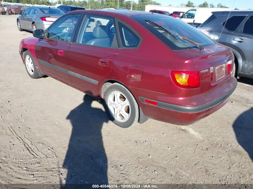 2002 Hyundai Elantra Gt VIN: KMHDN55D42U037717 Lot: 40546374