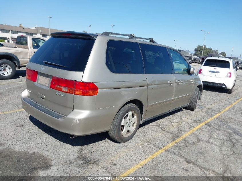 2001 Honda Odyssey Ex VIN: 2HKRL18681H500117 Lot: 40547845