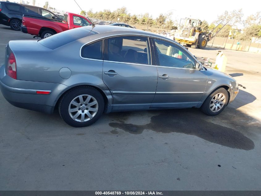 2003 Volkswagen Passat Gls VIN: WVWPH63B13P205670 Lot: 40548769