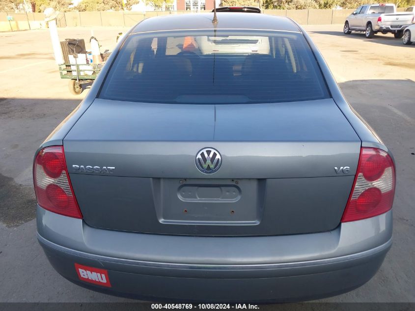 2003 Volkswagen Passat Gls VIN: WVWPH63B13P205670 Lot: 40548769