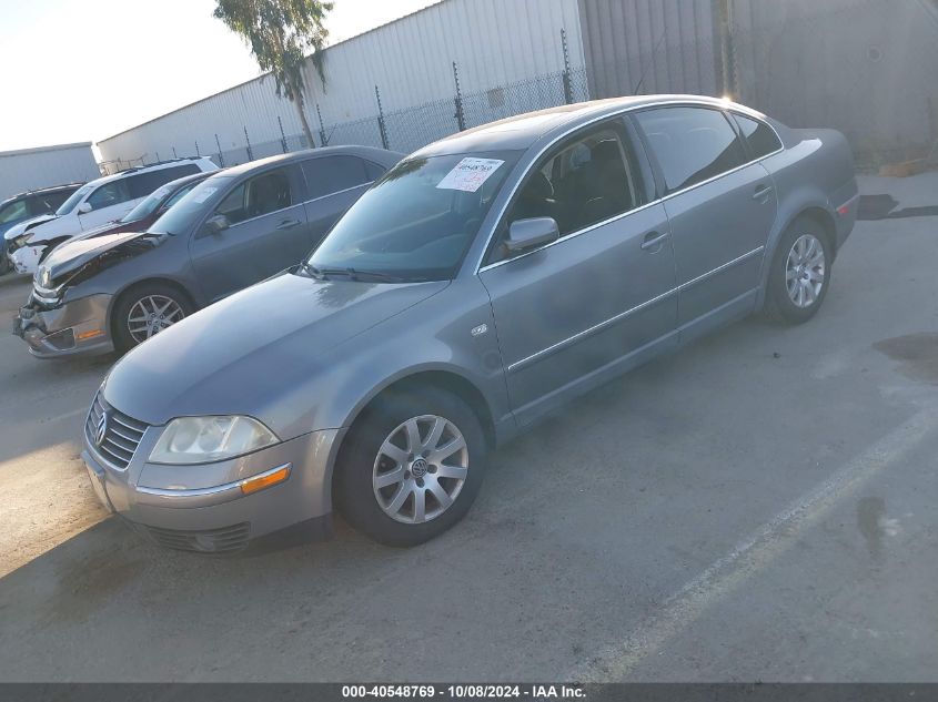 2003 Volkswagen Passat Gls VIN: WVWPH63B13P205670 Lot: 40548769