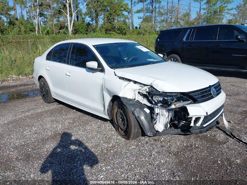 2017 Volkswagen Jetta 1.4T S VIN: 3VW2B7AJ5HM330371 Lot: 40549016