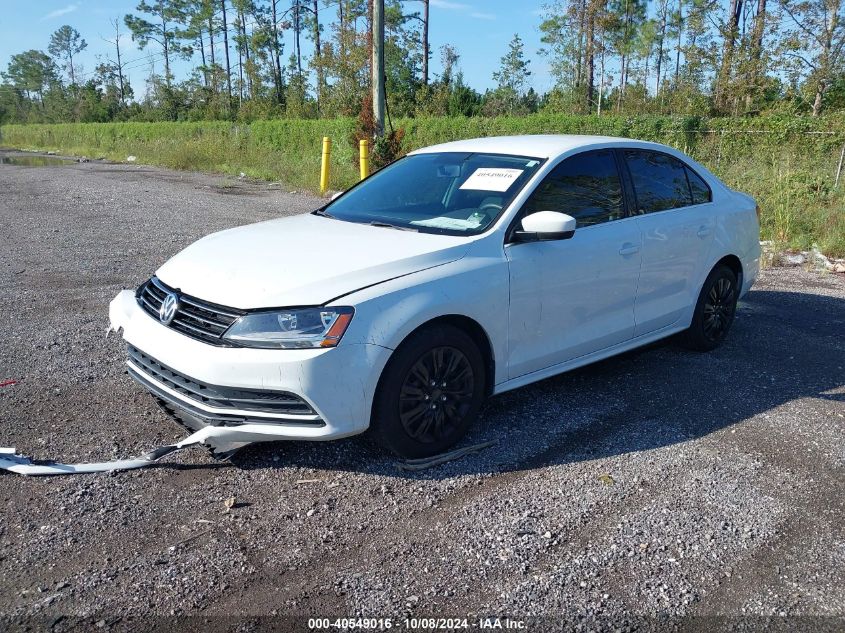 2017 Volkswagen Jetta 1.4T S VIN: 3VW2B7AJ5HM330371 Lot: 40549016