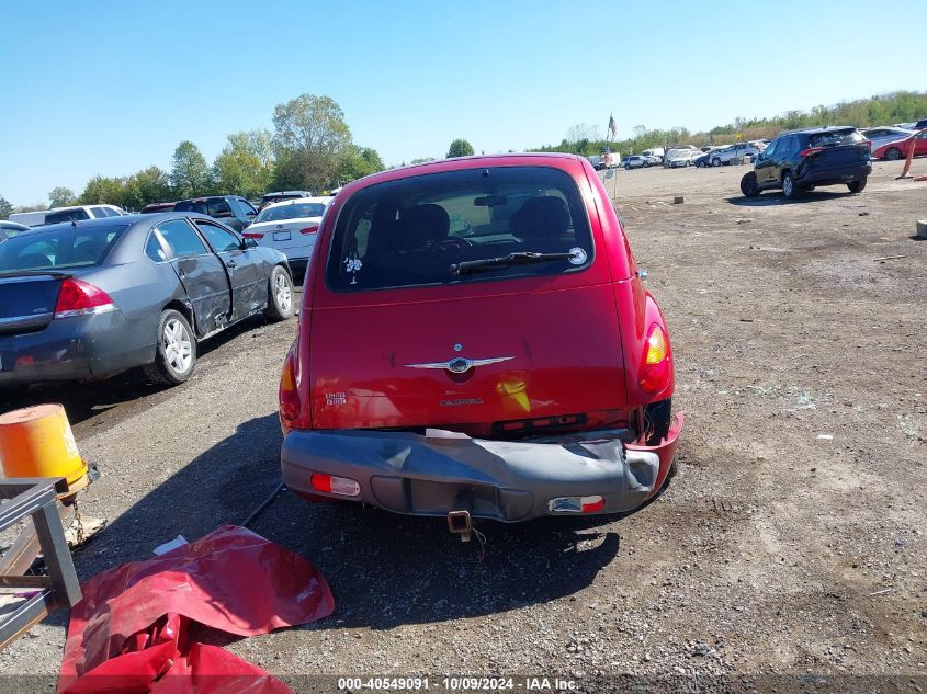 2001 Chrysler Pt Cruiser VIN: 3C8FY4BBX1T632256 Lot: 40549091