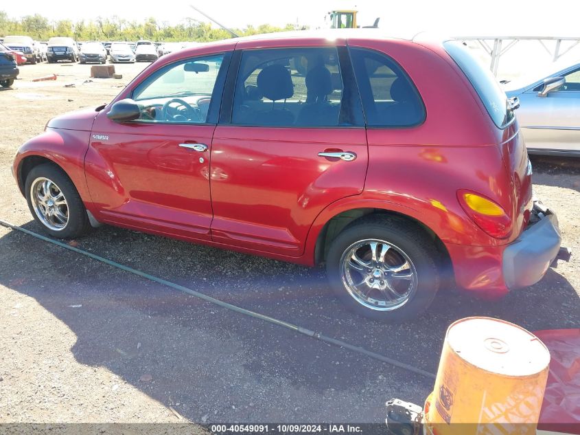 2001 Chrysler Pt Cruiser VIN: 3C8FY4BBX1T632256 Lot: 40549091