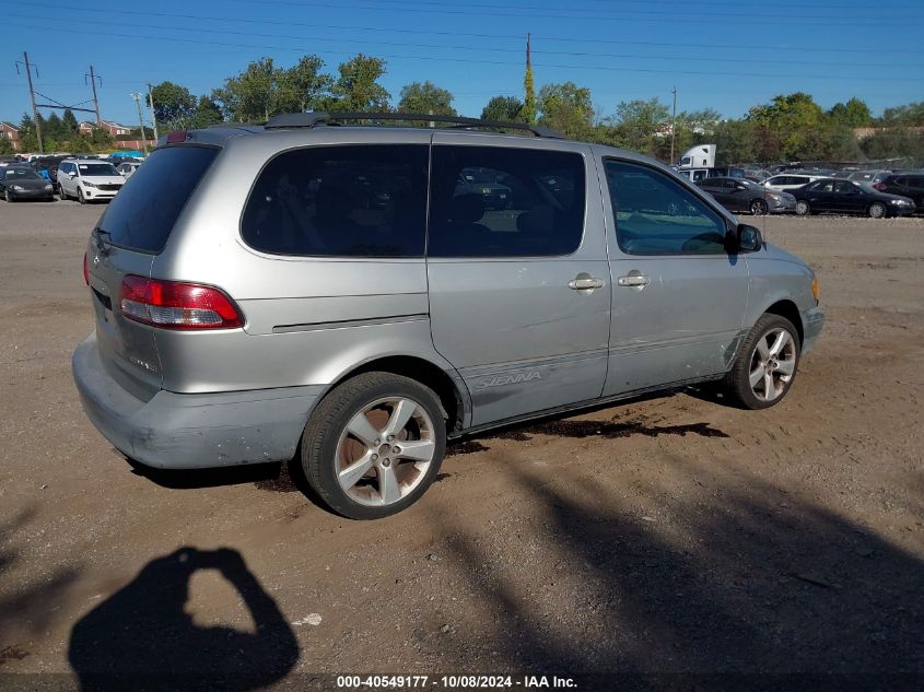 2002 Toyota Sienna Le VIN: 4T3ZF13C32U426636 Lot: 40549177