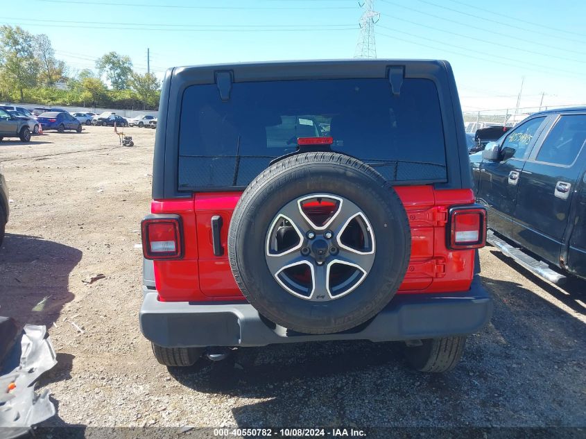 2022 Jeep Wrangler Unlimited Sport S 4X4 VIN: 1C4HJXDG3NW243533 Lot: 40550782