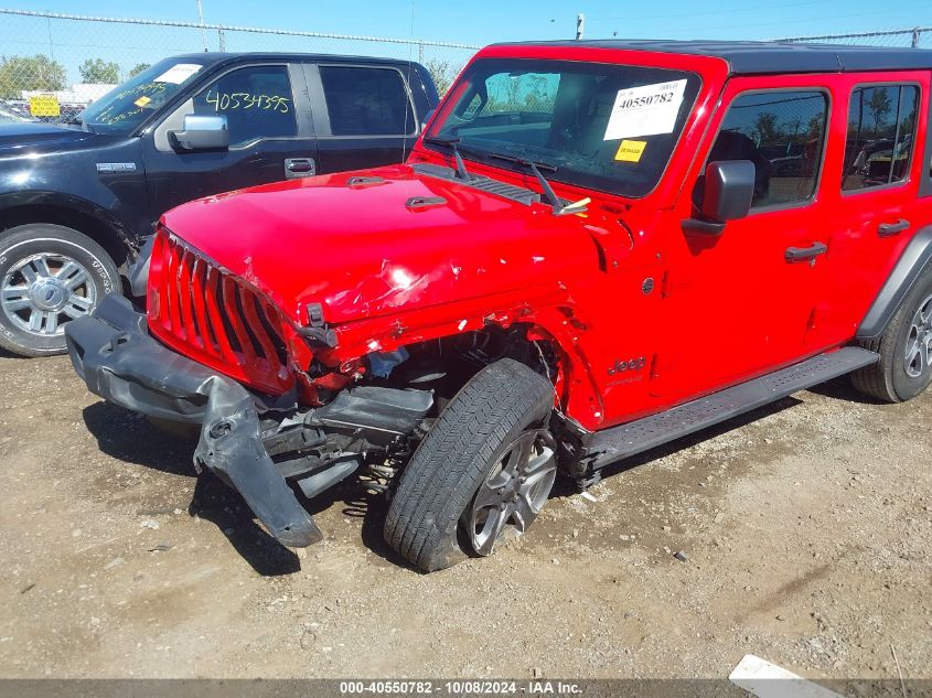 2022 Jeep Wrangler Unlimited Sport S 4X4 VIN: 1C4HJXDG3NW243533 Lot: 40550782