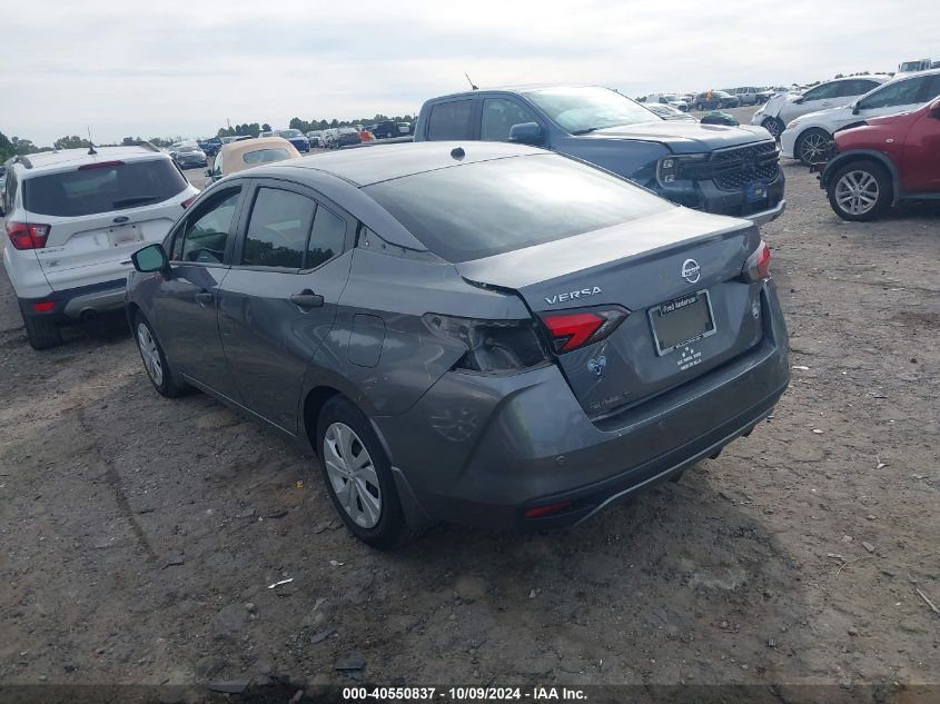 2022 Nissan Versa 1.6 S Xtronic Cvt VIN: 3N1CN8DV5NL826035 Lot: 40550837