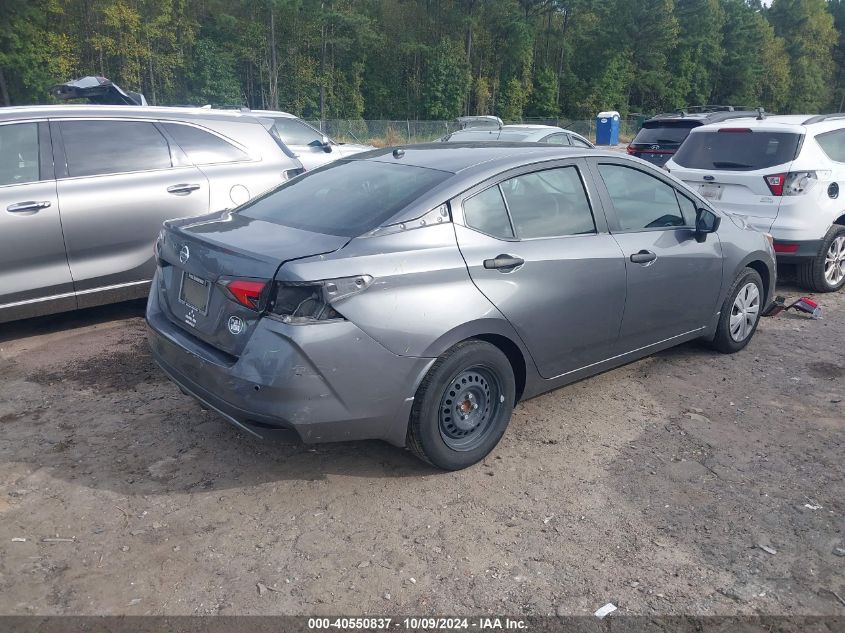 2022 Nissan Versa 1.6 S Xtronic Cvt VIN: 3N1CN8DV5NL826035 Lot: 40550837