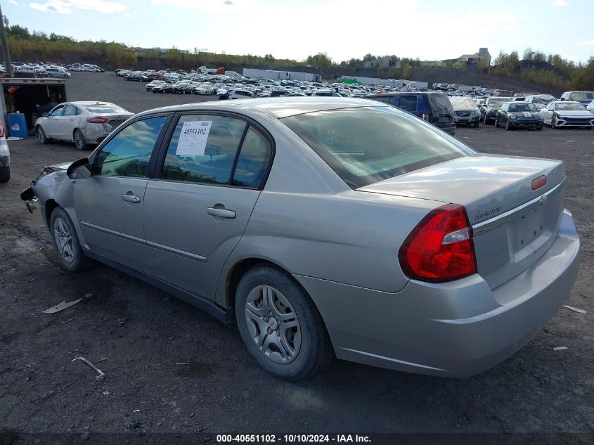 2007 Chevrolet Malibu Ls VIN: 1G1ZS57F47F267506 Lot: 40551102