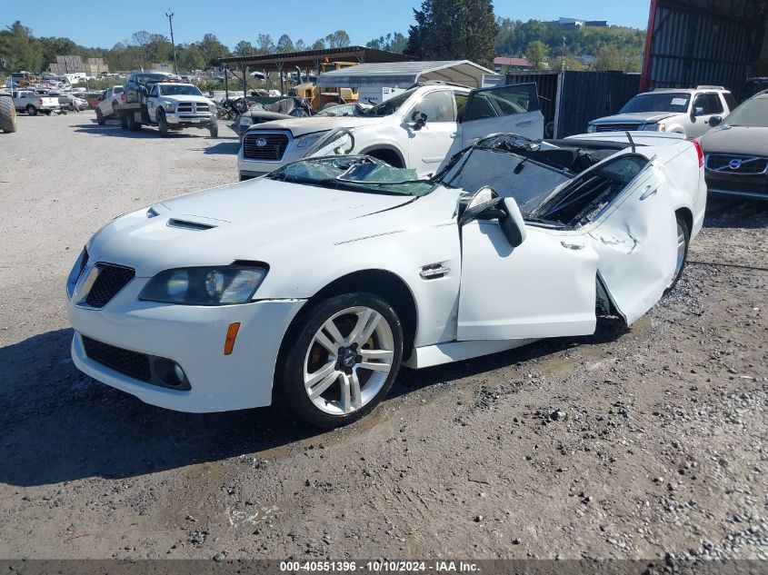 2008 Pontiac G8 VIN: 6G2ER57768L134721 Lot: 40551396