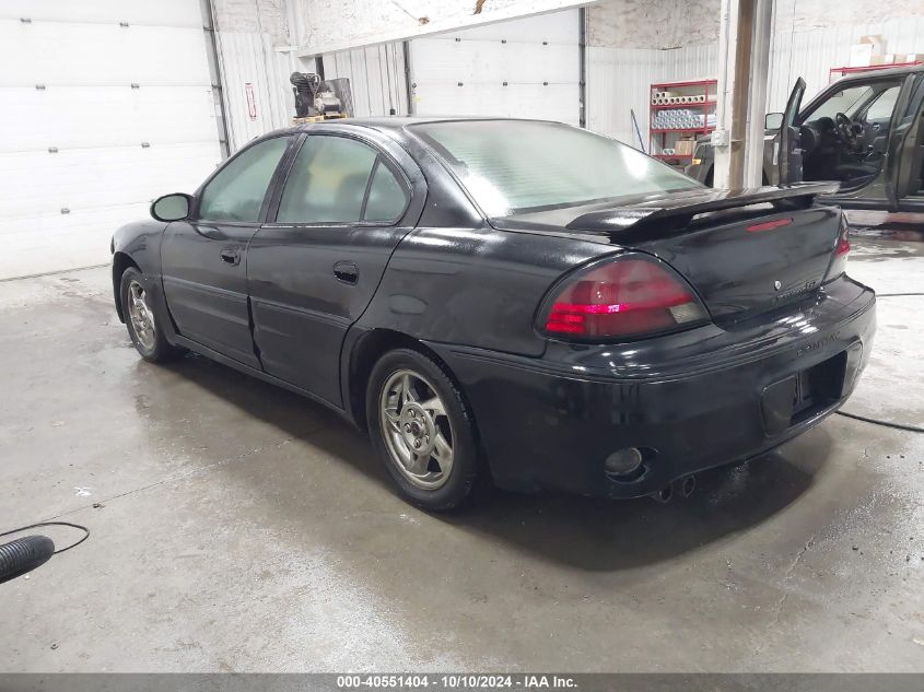 2003 Pontiac Grand Am Gt1 VIN: 1G2NV52EX3C163176 Lot: 40551404