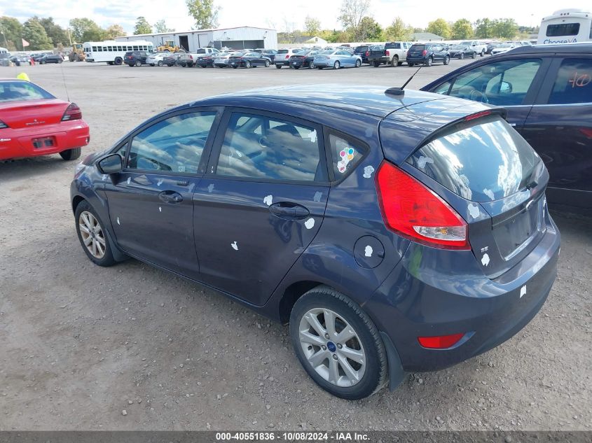 2013 Ford Fiesta Se VIN: 3FADP4EJ0DM106317 Lot: 40551836