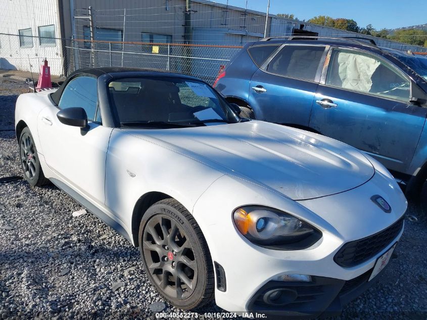 2017 Fiat 124 Spider Elaborazione Abarth VIN: JC1NFAEK5H0108224 Lot: 40552273