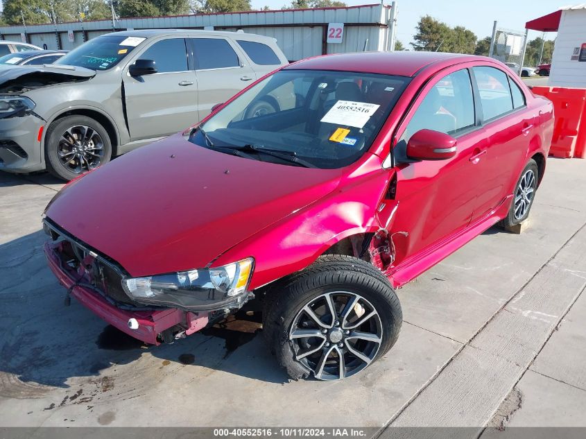 2017 Mitsubishi Lancer Es VIN: JA32U2FUXHU000853 Lot: 40552516