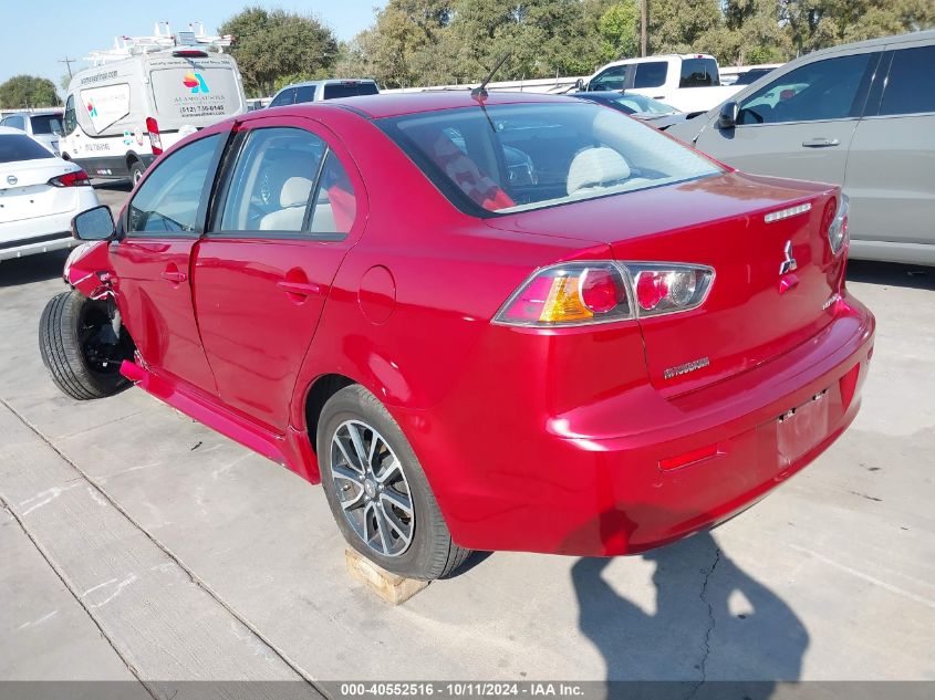 2017 Mitsubishi Lancer Es VIN: JA32U2FUXHU000853 Lot: 40552516