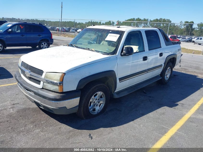 2004 Chevrolet Avalanche 1500 VIN: 3GNEK12T84G342057 Lot: 40552582