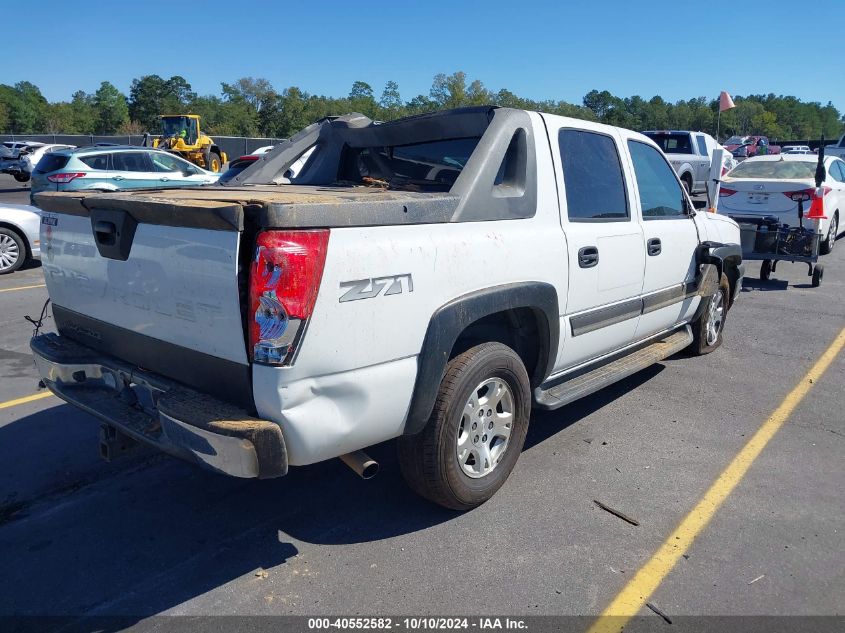 2004 Chevrolet Avalanche 1500 VIN: 3GNEK12T84G342057 Lot: 40552582