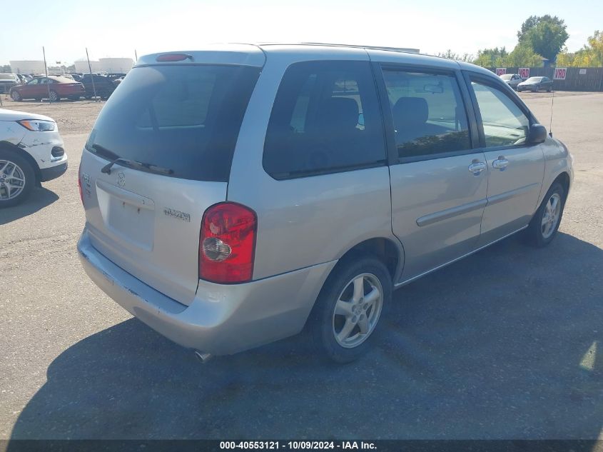 2003 Mazda Mpv Es/Lx/Lx-Sv VIN: JM3LW28A430376149 Lot: 40553121