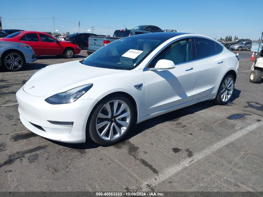 2019 Tesla Model 3 Long Range/Mid Range/Standard Range/Standard Range Plus VIN: 5YJ3E1EA2KF429411 Lot: 40553333