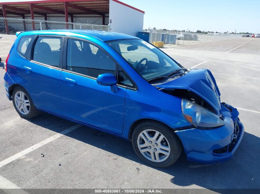 2008 Honda Fit Sport VIN: JHMGD38698S041948 Lot: 40553861