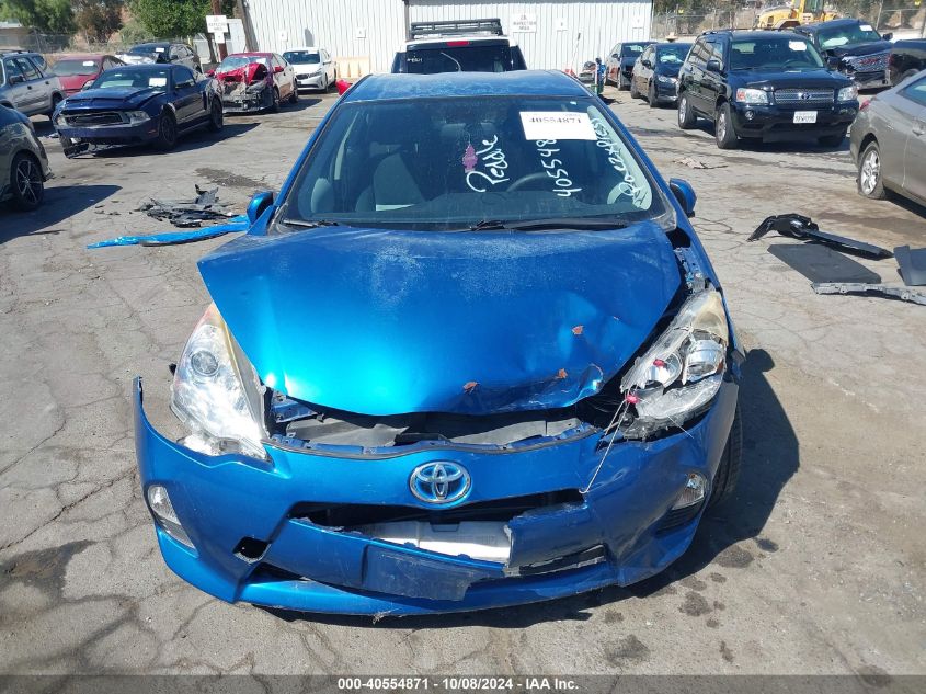 2014 Toyota Prius C Three VIN: JTDKDTB32E1066542 Lot: 40554871