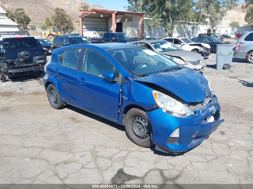 2014 Toyota Prius C Three VIN: JTDKDTB32E1066542 Lot: 40554871