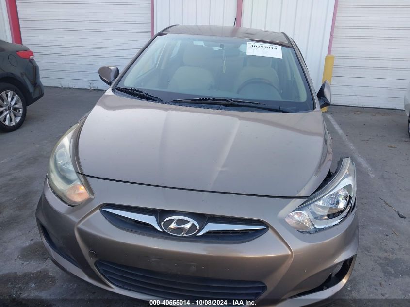 2014 Hyundai Accent Gls VIN: KMHCT4AE8EU612125 Lot: 40555014