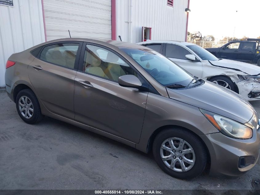 2014 Hyundai Accent Gls VIN: KMHCT4AE8EU612125 Lot: 40555014