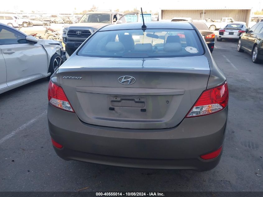 2014 Hyundai Accent Gls VIN: KMHCT4AE8EU612125 Lot: 40555014