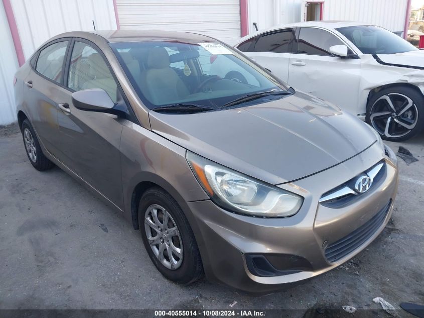 2014 Hyundai Accent Gls VIN: KMHCT4AE8EU612125 Lot: 40555014