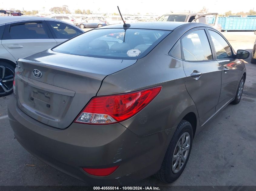 2014 Hyundai Accent Gls VIN: KMHCT4AE8EU612125 Lot: 40555014