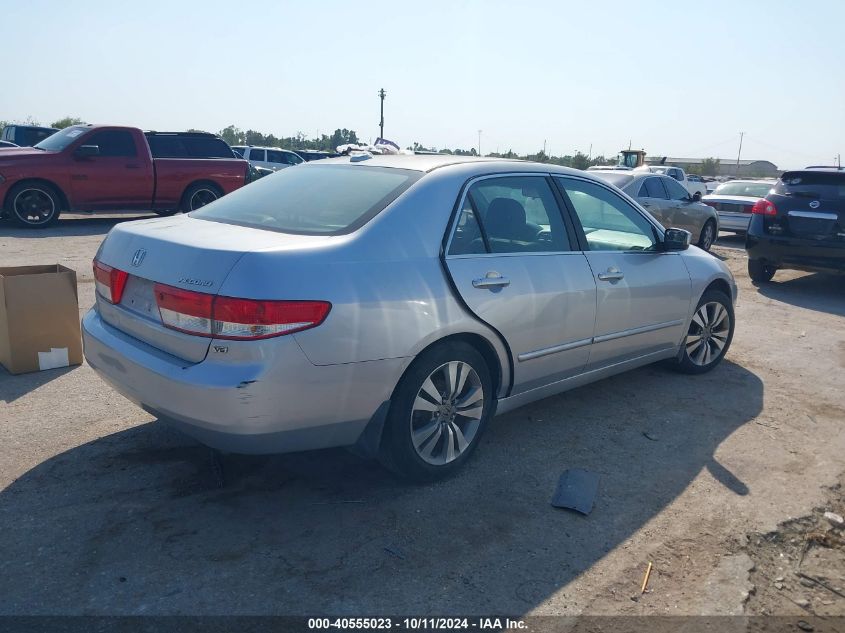 2004 Honda Accord 3.0 Ex VIN: 1HGCM66554A104184 Lot: 40555023