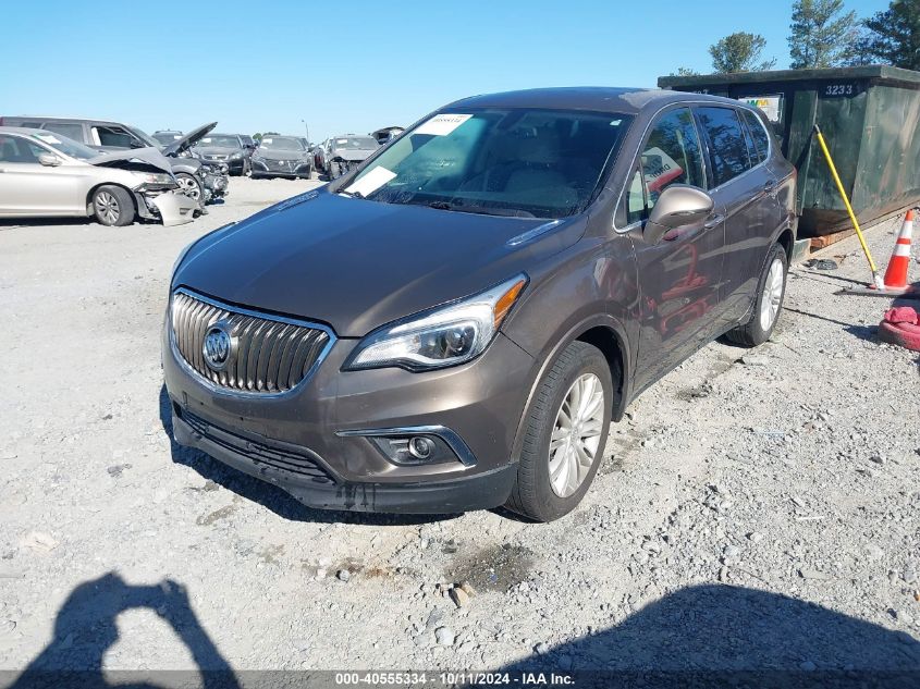 2017 Buick Envision Preferred VIN: LRBFXASA1HD065444 Lot: 40555334