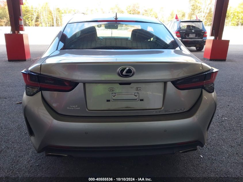 2020 Lexus Rc 300 VIN: JTHD85EC5L5005761 Lot: 40555536