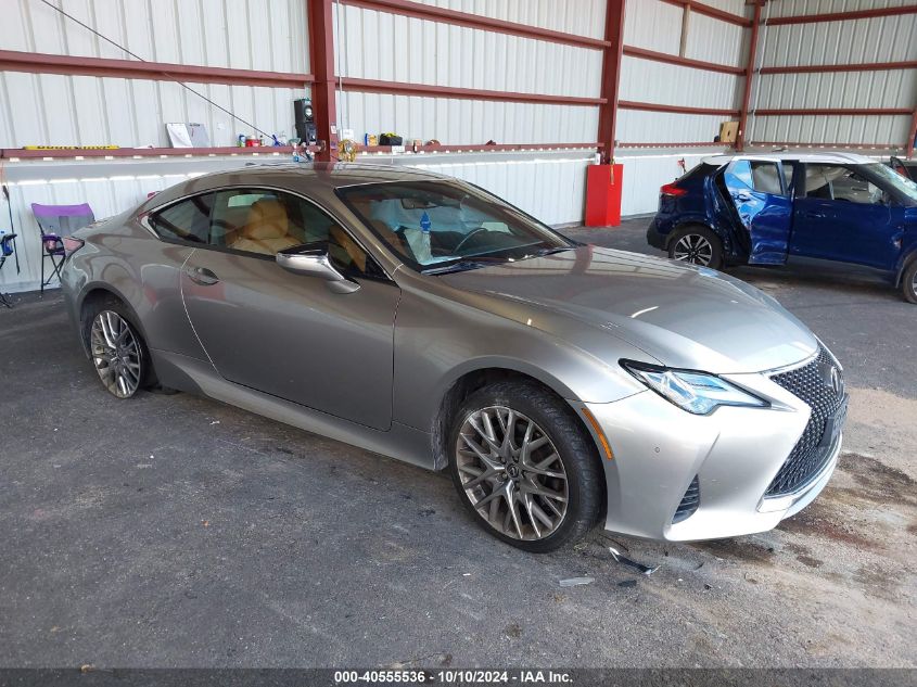 2020 Lexus Rc 300 VIN: JTHD85EC5L5005761 Lot: 40555536