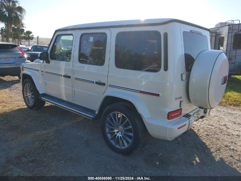 2021 Mercedes-Benz G 550 Suv VIN: W1NYC6BJ7MX400517 Lot: 40556098