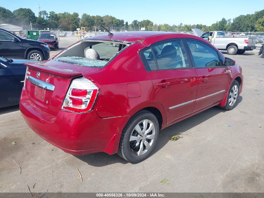 2011 Nissan Sentra 2.0S VIN: 3N1AB6AP4BL677140 Lot: 40556326