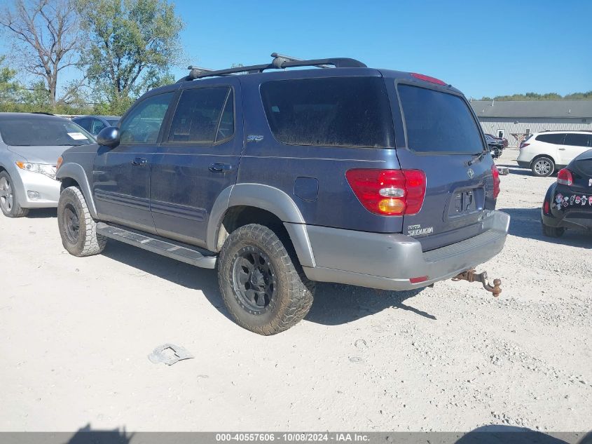 2002 Toyota Sequoia Sr5 V8 VIN: 5TDBT44A82S064183 Lot: 40557606